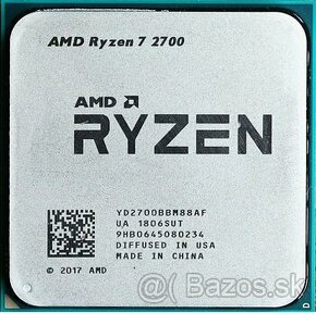 CPU AMD Ryzen 7 2700 socket AM4 bez chladiča