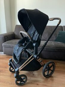 2-kombinácia Cybex Priam 4.0 (2022) Deep Black