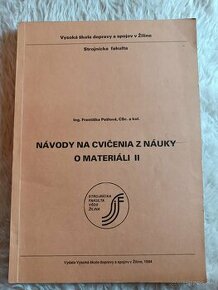 Skriptá „Návody na cvičenia z náuky o materiály 2“ - 1994 - 1