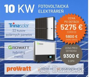 Fotovoltaika a tepelné čerpadlá na kľúč PROWATT s.r.o - 1