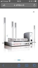 Domace kino s DVD rekorderom Philips LX 7500R