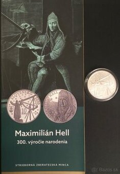 2020/10€ - Maximilián Hell - 300. výročie narodenia - BK