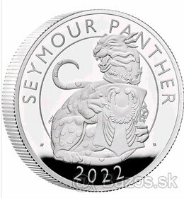 Seymour panther Royal Tudor Beasts 2 Oz 2022