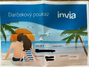 INVIA - Darčekový poukaz