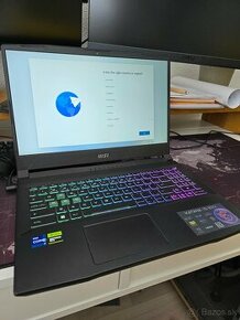 Herny notebook MSI Katana, cpu i7 12650H , rtx 4060, 1TB ssd