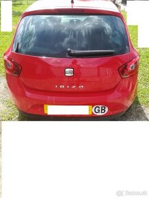 seat ibiza, dvere, kufor, piate dvere, ibizu, ibiza 2010