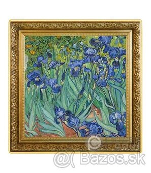 Investičné striebro - Van Gogh: Irises / Kosatce