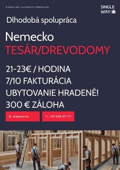 Nemecko TESÁR/DREVODOMY