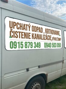 cistenie upchatých kanalizacie Malacky a okolie