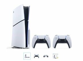 PlayStation 5 + 2x ovládač DualSense