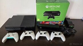 XBOX One 500GB + Kinect + 4 ovládače