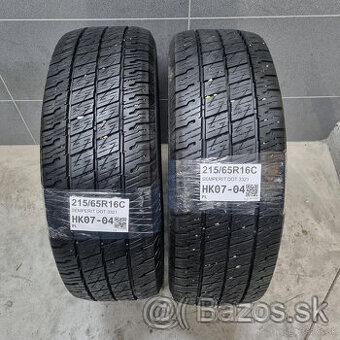 Dodávkové letné pneu 215/65 R16C SEMPERIT DOT3321