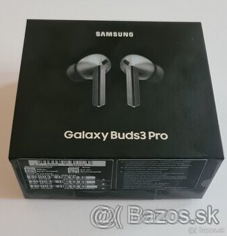 Samsung Galaxy Buds3 Pro strieborné