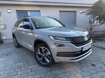 Kodiaq Sportline 4x4 Nardo Grey 190K DSG Webasto Kamera 2020