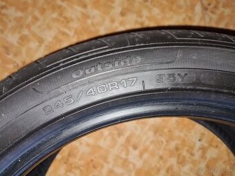 Letne dvojrozmer 225/45R17   245/40R17