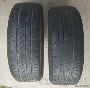 Dve letné pneumatiky, kolesá formula energy 215/50 R17 -