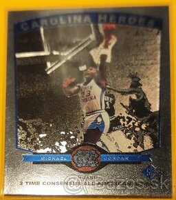 Michael Jordan UD SP Carolina heroes