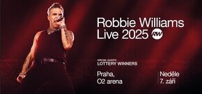 Robbie Williams v Praze, O2 arena 2025