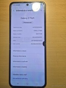 Predám Samsung Galaxy Z flip 58