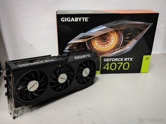 Predám  GIGABYTE GeForce RTX 4070