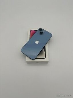 iPhone 14 128GB Blue KOMPLET (100% Batéria) + DARČEK