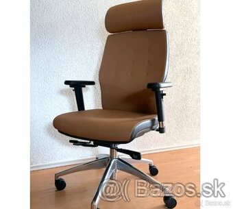 ERGONOMICKÁ KANCELÁRSKA STOLIČKA - STÁLA nová 370 eur