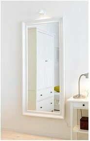 Zrkadlo Ikea Hemnes Biele 74cm x 165cm - 1