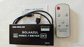 PREDÁM HDMI PREPÍNAČ DIAĽKOVÉ OVLÁDANIE