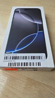 Apple 16 pro max 256gb cierny