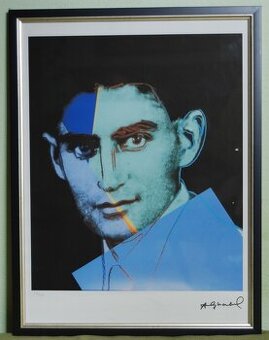 OBRAZ - Litografia - Andy Warhol - Franz Kafka