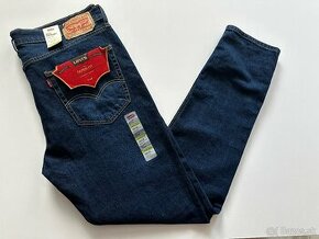 Nové pánske džínsy slim LEVIS 512 - veľkosť 38/32