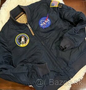 Bunda ALPHA INDUSTRIES MA-1 VF NASA, bombera