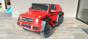 Elektrické autíčko Mercedes-Benz 6x6