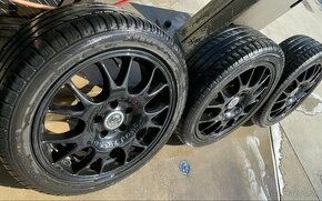 Hliníkové disky BBS 5x112 R17 s pneu 225/45 r17