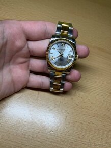 Seiko Mod Gold Roman Dial