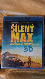 Predám blu-ray 3D, 2D, Mad Max - Zbesilá cesta