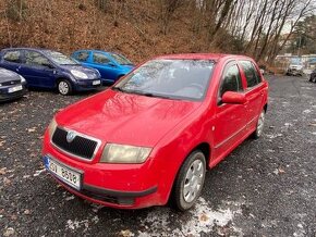 Škoda Fabia 1.2HTP 40kW central 2003 původ ČR 225tkm