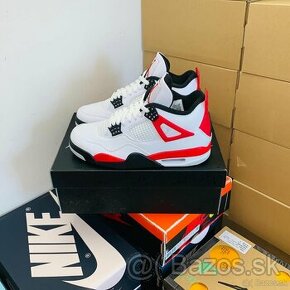 Air Jordan 4 Retro Red Cement, basketball, boty, tenisky