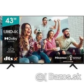 TV Hisense 43" 43A6G