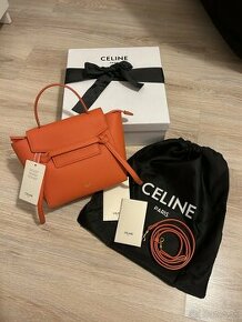 Celine micro belt bag s balením - oranžová (CE3)