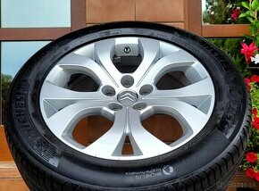 alu R17 5x108, senzory, pneu 225/55, orig. Citroen C5 - 1