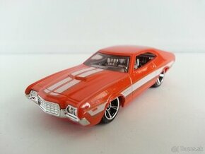 HOT WHEELS-´72 FORD GRAN TORINO SPORT - POZRI DETAILNÉ FOTO