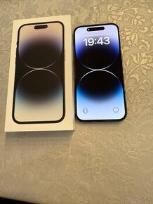 Predám iPhone 14 Pro – Space Black, 128GB