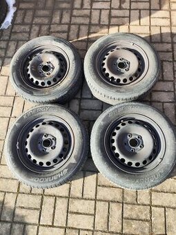 Plechové disky 5x112 195/65 R15 letné