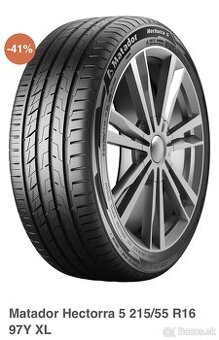 Letne pneu Matador Hectorra 5 215/55 R16 XL