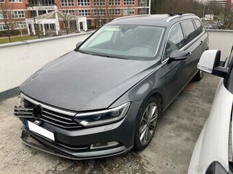 VW PASSAT B8 2.0 TDI 140 KW COMBI/ POJÍZDNÝ/ AIRBAGY OK