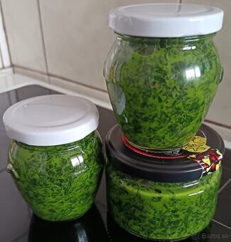 pesto z medvedieho cesnaku