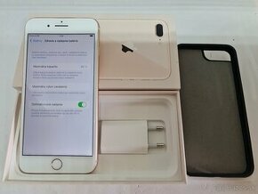 IPHONE 8 PLUS GOLD 256GB ZÁRUKA - DOBRÝ STAV