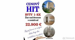 Byty / garsónky na predaj - 1