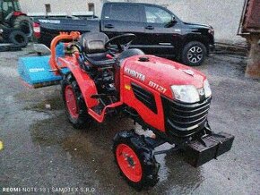 Japonský malotraktor Kubota 4x4